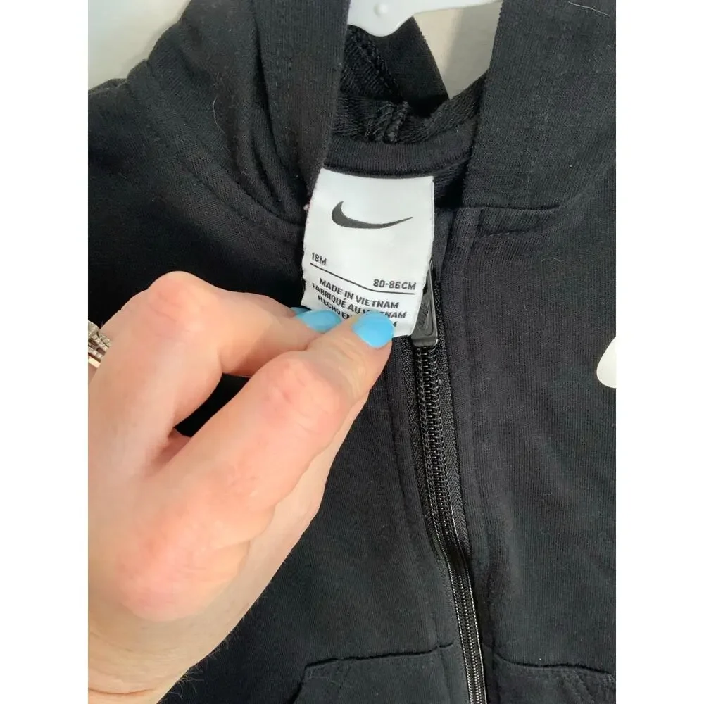 Nike‎ Baby Boys French Terry Futura Coveralls size 18mo